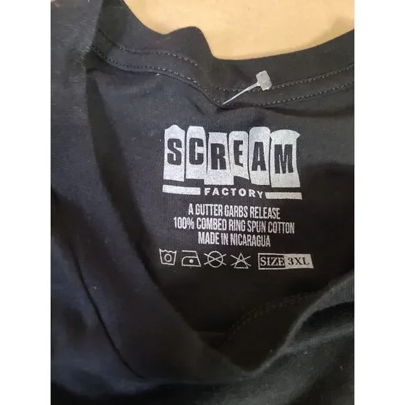Scream‎ Factory 10th Anniversary T-Shirt Sz 3XL Gutter Garbs - Picture 6 of 10